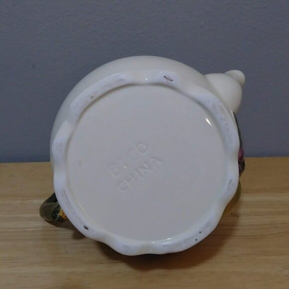 BICO China Harvest Fruit Berries Leaves Fall Ceramic Teapot - Picture 7 of 10